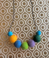 Fun Felt Ball Necklace No. 2