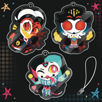 Image 1 of Blitz, Stolas and Fizzaroli Phone Charms // PRE-ORDER