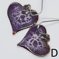 Image 5 of Have a Heart Everyday Enamel Earrings (EJ094)