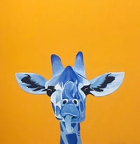 Giraffe Sticker 4"x 4"