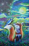 The Blue Bird and the Fox