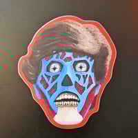 Image 2 of OBEY Die Cut Sticker