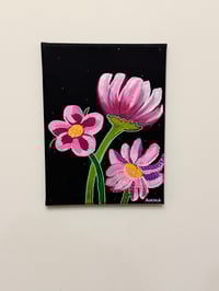 Image 3 of Original Painting: Midnight Flowers