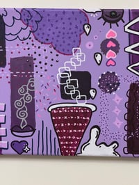 Image 4 of Original Painting: Fresh Hot Pizza