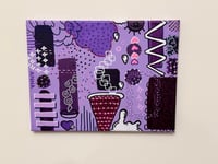 Image 2 of Original Painting: Fresh Hot Pizza