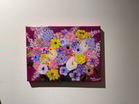 Image 2 of Original Painting: Barbie's Bouquet
