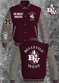 BELLEVILLE WEST VARSITY JACKET