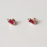 Image 4 of Eleanor Ruby Earring