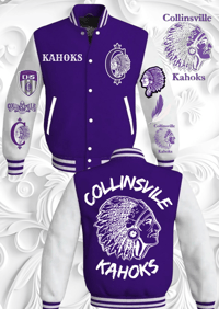 COLLINSVILLE KAHOKS VARSITY JACKETS