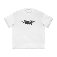 Image 1 of Tribal logo heavyweight tee