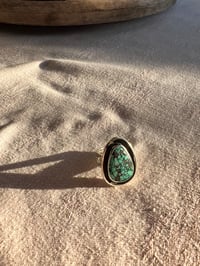 Image 4 of Turquoise Shadow-Box Ring