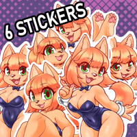 Image 1 of Rhea Posing - Vinyl Stickers