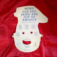 Image 3 of Happy Chef - Tip Top Restaurant Childrens Menu mask (1960s) - Las Vegas (5th and Charleston)