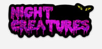 Night Creatures Stickers 