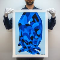 Image 1 of KONTACT Print: Azure Blue 