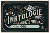 Tattoo Voucher  (no expiration date, will be send to you via email the same day) 