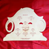 Image 3 of Circus Clown - Gateway Restaurant Childrens Menu mask (1960s) - Breezewood, Pennsylvania