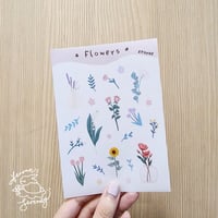 Flowers Sticker Sheet