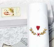 Image of Little Heart Embroidered Handkerchief