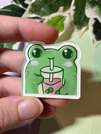 Image 2 of Boba Frog Fridge Magnet