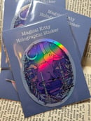 Image 1 of Magical Kitty Holographic Sticker