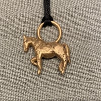 Image 3 of Bronze Sun-bearing Horse pendant 