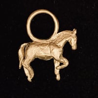 Image 1 of Bronze Sun-bearing Horse pendant 