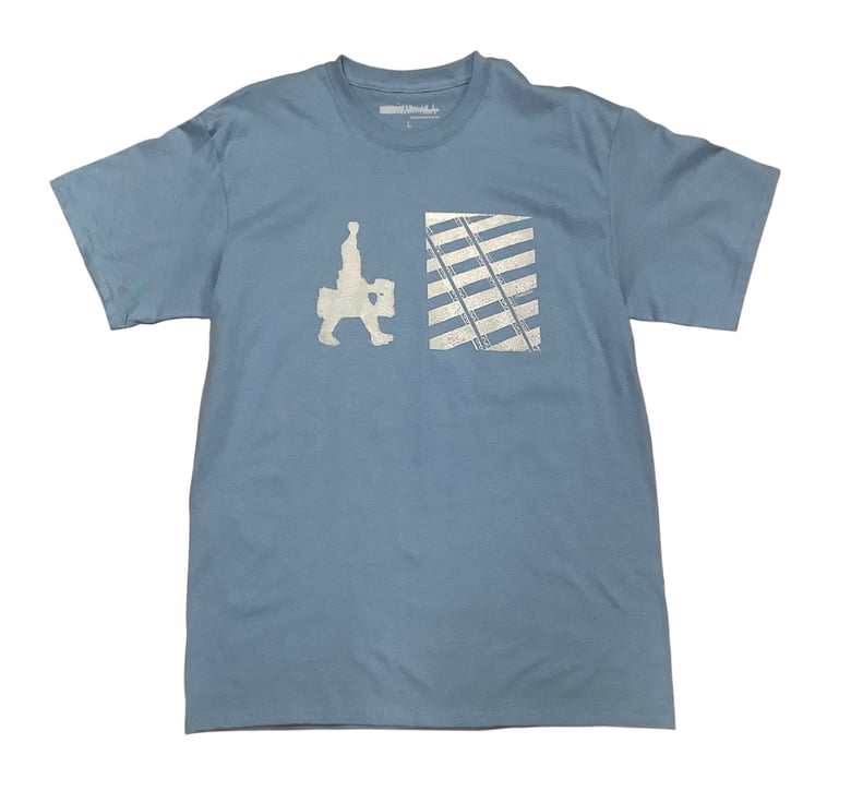 Image of TRACKS T-SHIRT Slate Blue