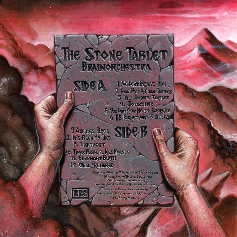 "Brainorchestra - The Stone Tablet" ORIGINAL Image 2