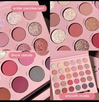 Image 1 of Thirty-color Pearlescent Smokey makeup Eyeshadow Matte Sequin Brightens earth colors High-gloss Eyes