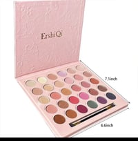 Image 2 of Thirty-color Pearlescent Smokey makeup Eyeshadow Matte Sequin Brightens earth colors High-gloss Eyes