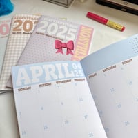 Image 6 of 2025 A5 Monthly Planner - 15 Month Edition