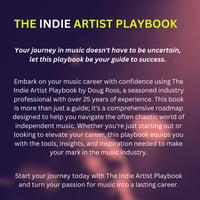 Image 2 of The Indie Artist Playbook (Paperback)