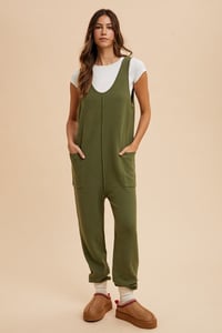 Image 5 of TEXTURED SWEATER JUMPSUIT