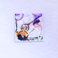 Image 3 of Citrus Avenger Emote Stickers (Clear/Holo)