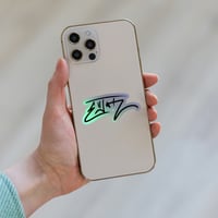Image 4 of ‘Elijah’ Holographic stickers