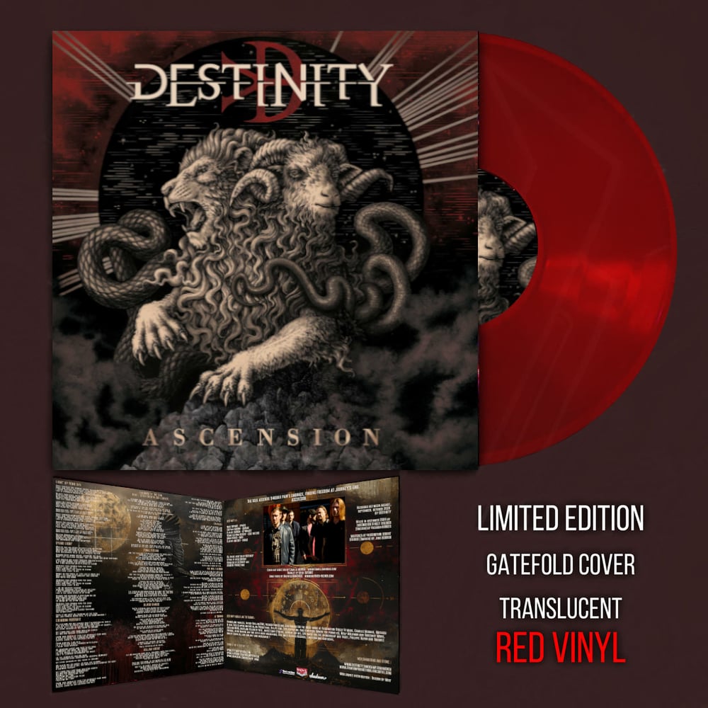 DESTINITY "ASCENSION"  - (LP IN GATEFOLD / 180G RED TRANSLUCID VINYL)