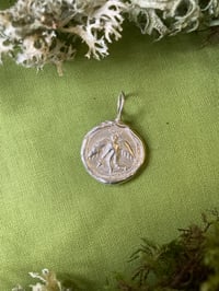 Image 3 of Angel Token - Sterling Silver Pendant