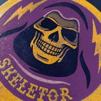 Image 4 of "SKELETOR" Cowhide Leather Patch