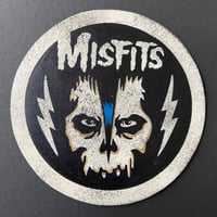 Image 1 of "MISFITS" Cowhide Leather Patch