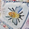 Bee and Rabbit Cake Platter/Trivet