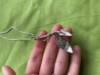 Image 4 of Peace Lily silver Pendant