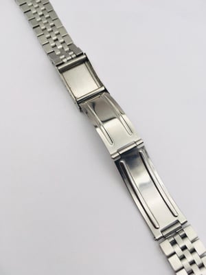 Image of Seiko stainless steel gents watch strap( WITHOUT LUGS),New(MU-14)