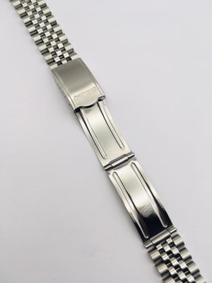 Image of Seiko stainless steel gents watch strap( WITHOUT LUGS),New(MU-14)