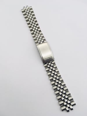 Image of Seiko stainless steel gents watch strap( WITHOUT LUGS),New(MU-14)