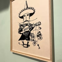 Image 3 of El Hombre, framed