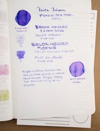 Image 9 of Ink Swatch Guide Sheets (6 Designs, 3 Sheets)