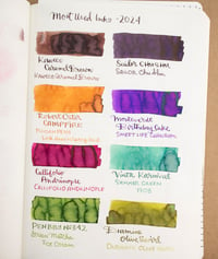 Image 10 of Ink Swatch Guide Sheets (6 Designs, 3 Sheets)