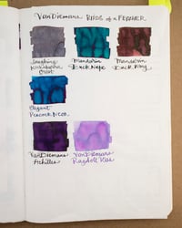 Image 11 of Ink Swatch Guide Sheets (6 Designs, 3 Sheets)