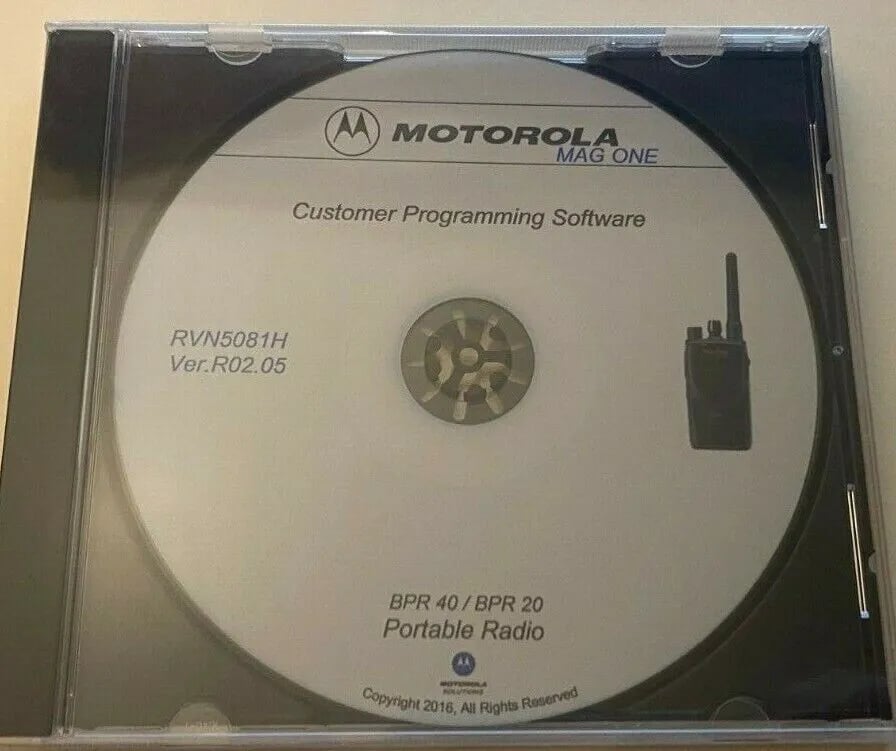 Motorola Mag One R02.05 BPR20 BPR40 Programming CPS | Radio Software